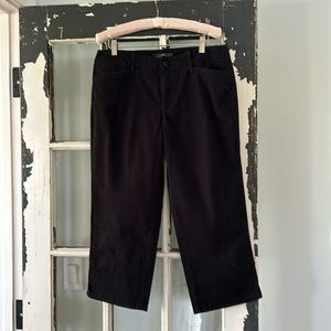 Ralph Lauren cotton cropped pant